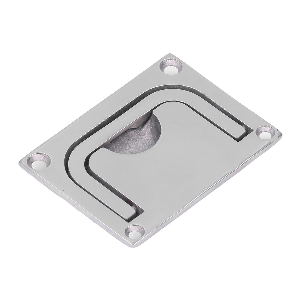 Boat Pull Flush Lift Deck Cover Handle Marine 316 Stainless Steel Mirror