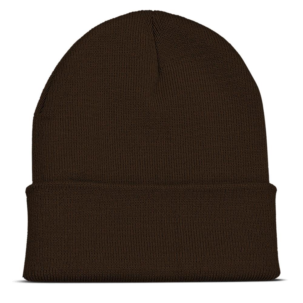 Personalized Custom Beanies Hats with Embroidery Text Logo for Men Women Warm Winter Knitted Cuff Beanie Cap Dropshipping