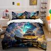 Sailing Ship Amidst Clouds. Bedding Sets Duvet Cover Sets Duvet Covers Pillowcases(1 * Duvet Cover 2 * Pillowcases Without Duvet Insert)