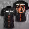 Linkin Park 2026 Tourdatum 3D Gedrucktes T-Shirt