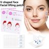 40Pcs V Lift Face Sticker Invisible Makeup Adhesive Tape Slim Patch Lifting Tighten Chin Breathable Sticker