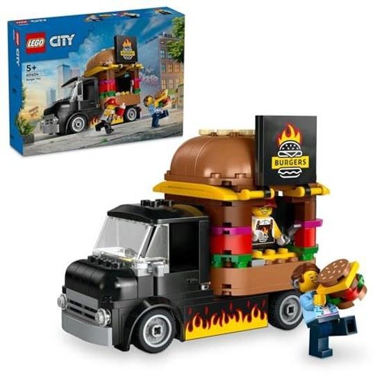 LEGO City Burger Truck stavebnice vzdělávací dárek pro kluky holky děti 5 let 6 7 8 vozidlo auto miniatura 60404