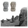 Creative Funny Releases Stress Gifts Slowly Rebounds Soft Moai Statue Squeeze Eyes Adult Kids Stress Relief Tabletop Ornament