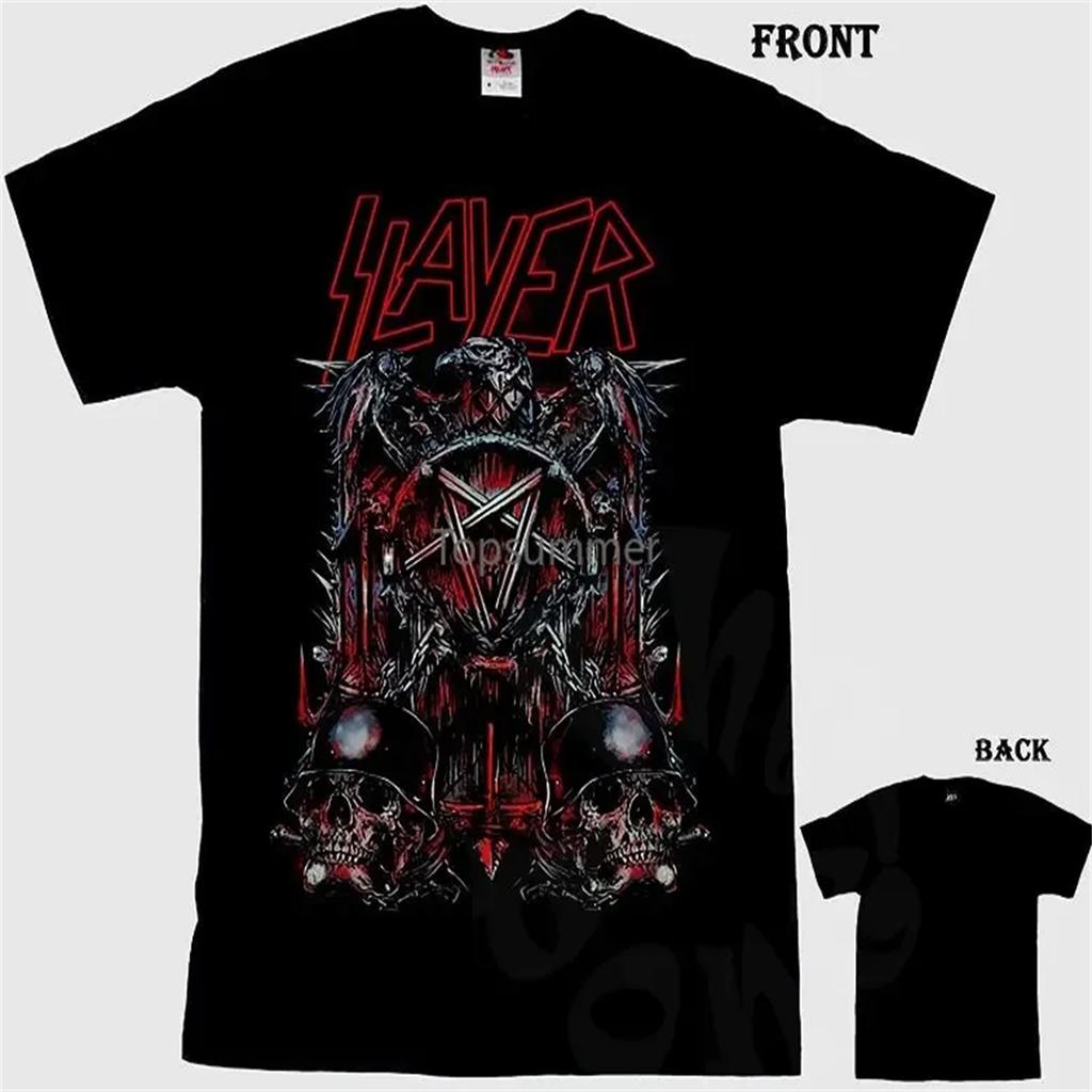 Men Clothes 2018 Hip Hop Harajuku Shirts Slayer War At The Warfield New T-Shirt Men'S-Dtg Printed Tee S-3Xl Basic Models