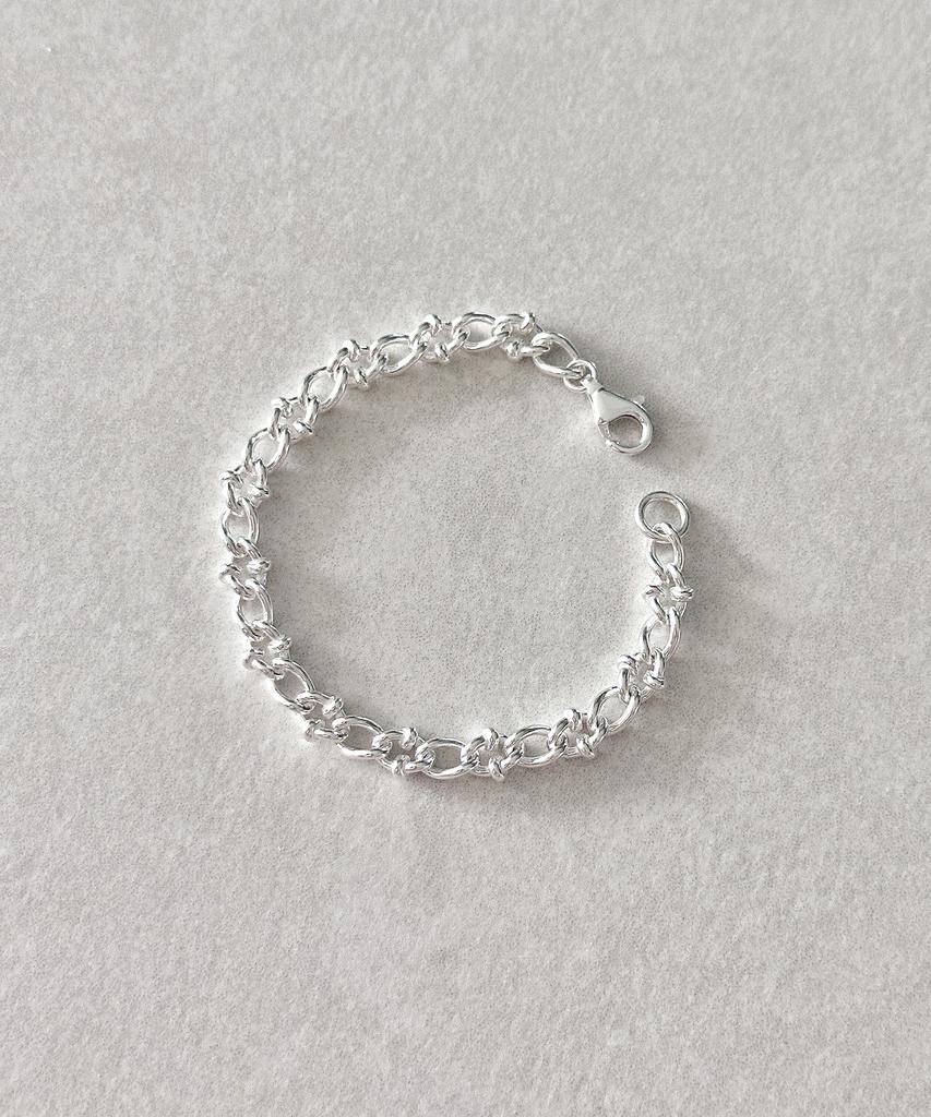 Code.H (Silver 925) Classic Gothic Chain Bracelet