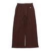 Long Pants One Point Logo Sweat Pants Basic Brown Women's CW-A210