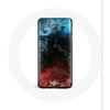 Case for Samsung Galaxy A3 Abstract Texture Background Red Black Blue