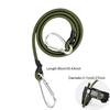 2 STUKS Buiten Zware Bungee Koord Elastische Bindriem String Karabijnhaakhaken Kajak Fietsen Bagage Inpakkoorden Kamperen