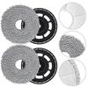 ערכת תושבת מגב ורפידות מגב עבור Roborock, עבור Saros 10R, עבור Saros Z70 שואב אבק רובוטי, סט חלקי חילוף
