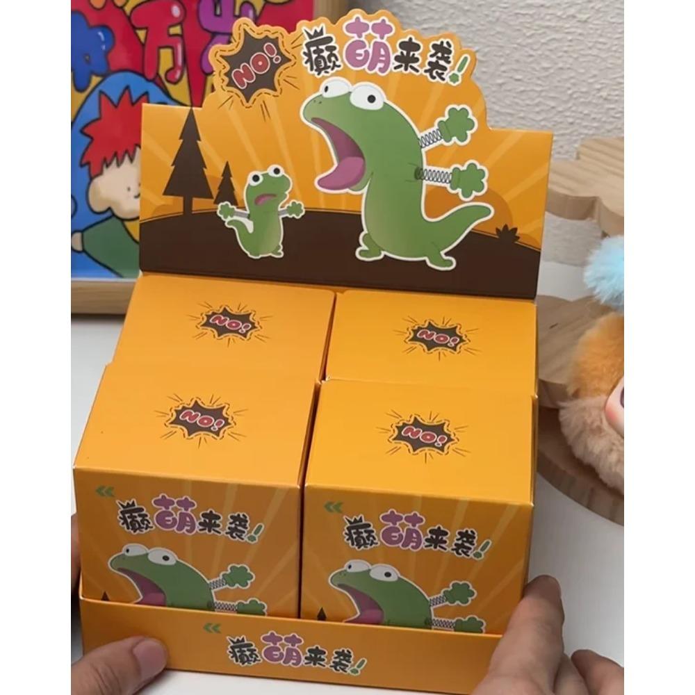 Hoppers Tom Eidechse Blind Box Anime Zubehör Kreatives Spielzeug Grüne Eidechse Niedliche Cartoon Desktop Dekoration Geschenk für Freunde