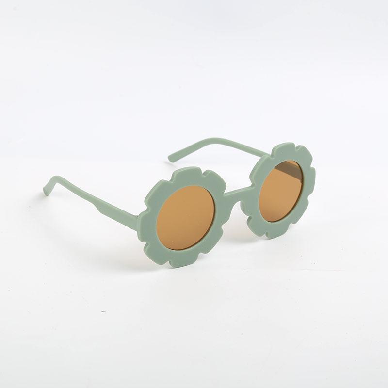 New Cute Multi Color Sunflower Sunglasses For Boys And Girls, UV Resistant Outdoor Style Sunglasses, Children's Glasses