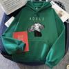 Adele In Munich Hoodies Winter Long Sleeve Hooded Sweatshirts Women Men Clothes Singer Graphic Printing Pullovers Sudadera Girls