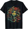 Gothic Medusa Dark Art T-Shirt - Unique Grunge Design for Alternative Fashion