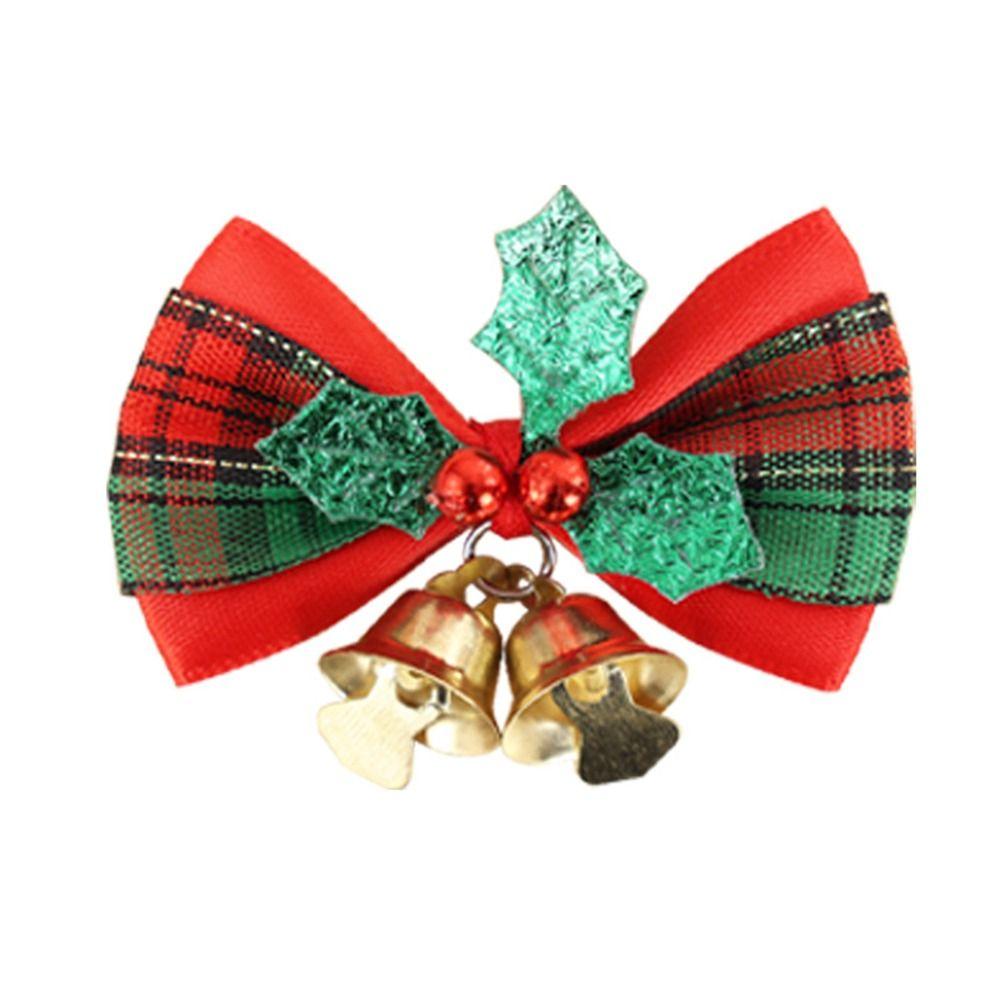 Durable Mini Christmas Bow Bell Christmas Tree Hanging Decor Christmas Decorations Reusable Durable Christma Gift Box Home