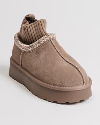 Uggs with Sock Suny Liana 24500 36 Mink Suede Wool