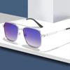Luxury Sunglasses for Women Square Metal Vintage  Sun Glasses   Anti Glare Driving Gradient Shades Female UV4 Gafas De Sol