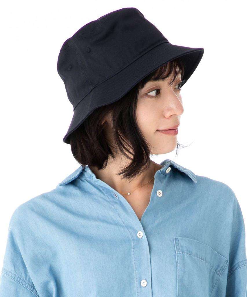 New Era Bucket Hat Twill Cotton Navy NVY SWHT 25J L/XL BUCKET-01