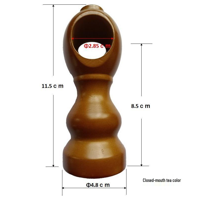 Klassische Holz-Vorhangstange & -Schiene mit dekorativer Einzel-/Doppelhalterung