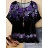 3D Printed Women's T-Shirt Summer Breathable Versatile Fashion Tops