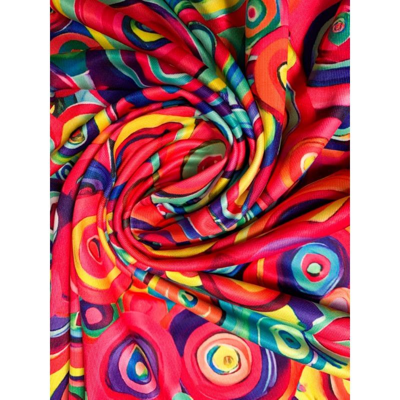 New Spring and Summer Printed Strapless Women's Dress