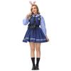 M-xl Long Sleeve Judy Hopps Police Costume From Zootopia For Fun Roleplay Events
