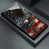 Glas-Handyhülle mit Adler-Design, geeignet für Samsung Galaxy S26 S25 S24 S23 S22 S20 FE/Ultra/Plus, sturzsichere Rückseite