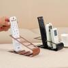 Remote Control Stand Holder 4 Slots Vertical Practical Mobile Phone Storage Rack Desktop Multifunction Organizer Storage Box
