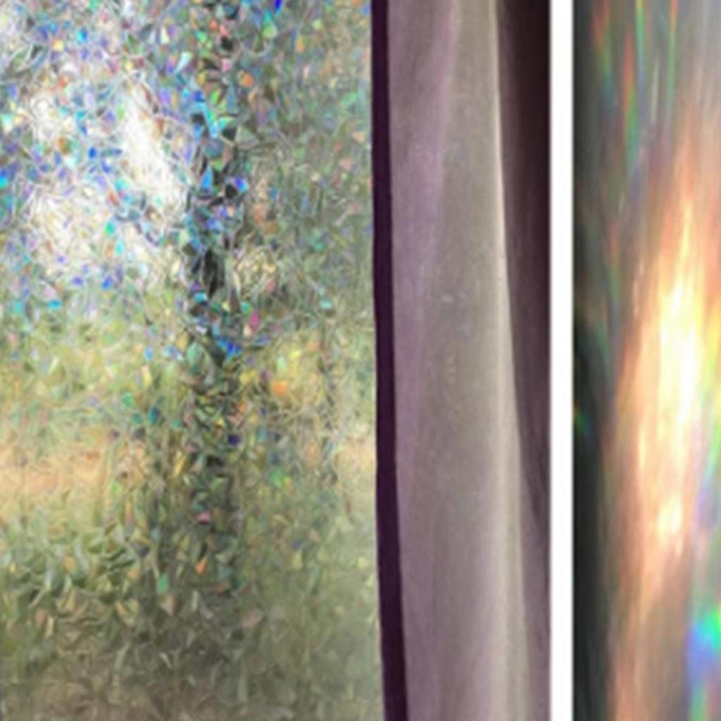 3D-Fensterfolie, nicht klebend, dekorative Sichtschutz, statisch haftende Fensteraufkleber, Glasfolie