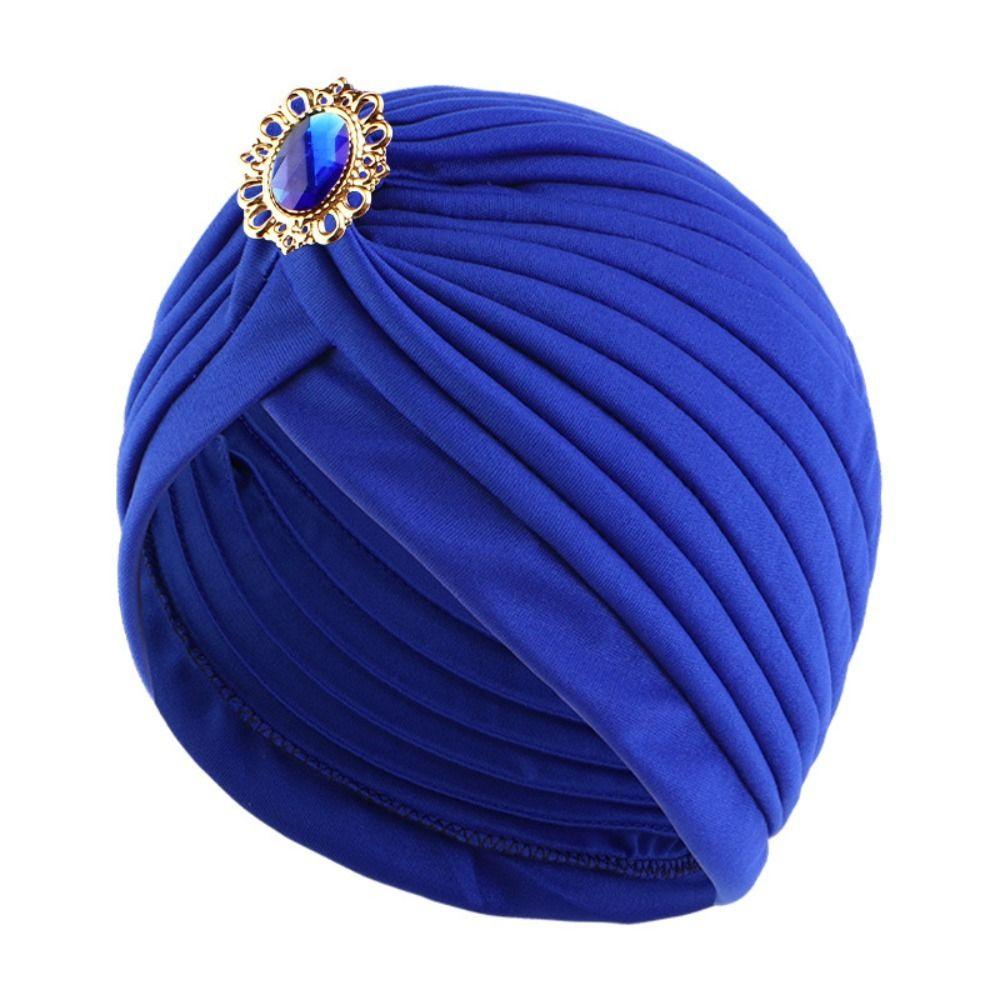 Casual Twist Retro Ethnic Turban Hat Headbands Turban Chemotherapy Cap Headwear Turban Hat Women