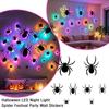Halloween Wall Decal with Night Light for Party Decoration