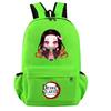 Mochila Anime Demon Slayer para meninos e meninas, mochila escolar infantil de volta às aulas, mochila Kawaii Goku Bulma, bolsas leves