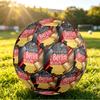 Deutschland Fußball Bedruckt Größe 5 Fußball Ball Verschleißfest Standard Erwachsenen Trainingsfußball Fan Geschenk für Indoor Outdoor Spiel Sport