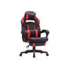 Racing Gaming Chair, Adjustable Office Chair with Footrest, Ergonomic Design, Tilt Mechanism, Headrest, Lumbar Support