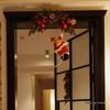 Festive Christmas Tree Wreath or Antler Door Hanging Decoration