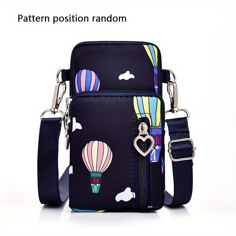 Multi-layer Mobile Phone Bag, Waterproof Cross-body Shoulder Bag, Running and Sports Arm Bag, Mobile Phone Bag