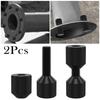 1-1/8"Two Hole Pins Set Handy 2hole Flange Alignment Pin 6061 Aluminum Construction for 2" Thick Flanges CNC Precision Machining