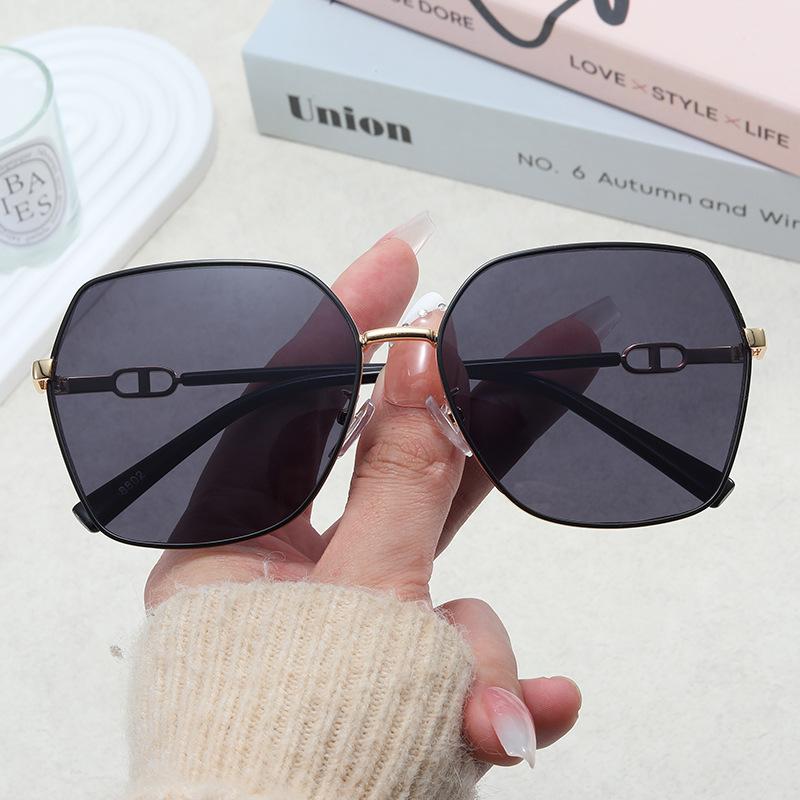 Big Face And Thin Sunglasses Sunglasses Women'S Sense Of Summer Tide Sunscreen Uv Protection