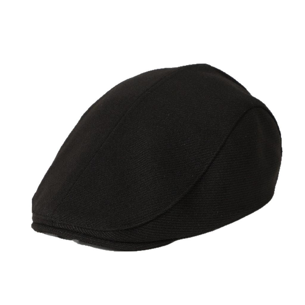 Hong Kong Style Trend Retro Forward Hat Simple Hat Female Spring Painter Fashion Personality Male Newsboy Beret