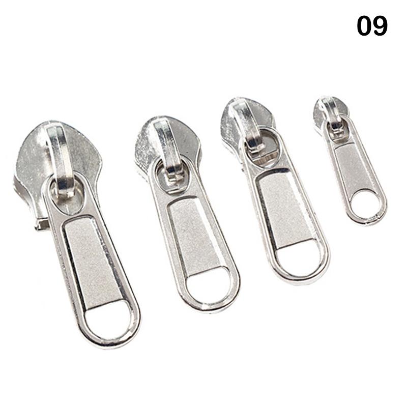 5/8 st 4 storlekar Universal Snabbfix Dragkedja Reparation Ersättning Slider Dragkedjor