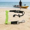 Yousheng Kayak Paddle Leash Heavy Duty Retractable Coiled Lanyard Tether Strap Anti-lost Rope for Kayaking Boating Canoeing Paddle Board Accessories