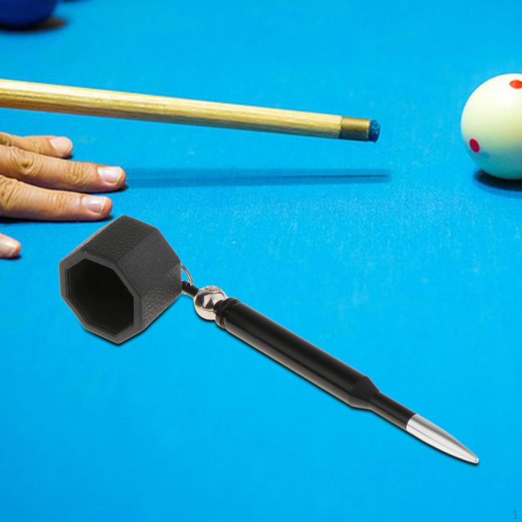 Billiard Cue Chalk Holder, Easy to Carry, Protect Your Chalk,