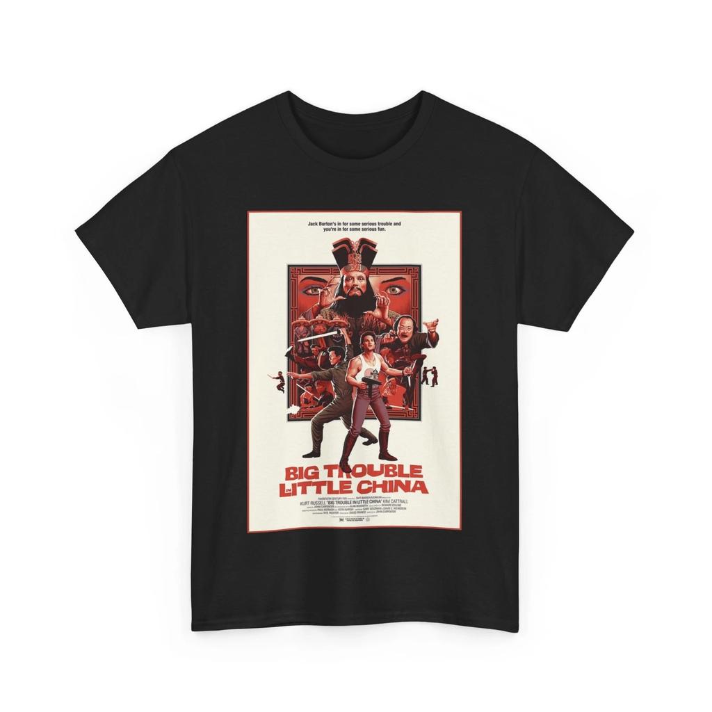 Big Trouble In Little China Film Unisex Schweres Baumwoll-T-Shirt