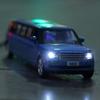 Land Range Rover im Maßstab 1:32, verlängertes Druckgussauto-Modellspielzeug, zurückziehbares Spielzeugfahrzeug mit Ton und Licht für Kinder, Kleinkinder, Jungen und Mädchen, Geschenkkollektion