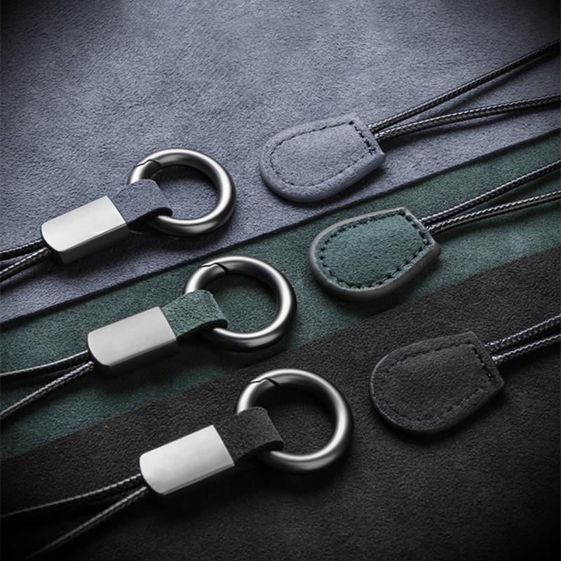 Suede Leather Car Key Case for Mercedes Benz A C E R M Class CLA GLA Key Shell W204 W210 W124 W203 W205 Bag Car Accessories