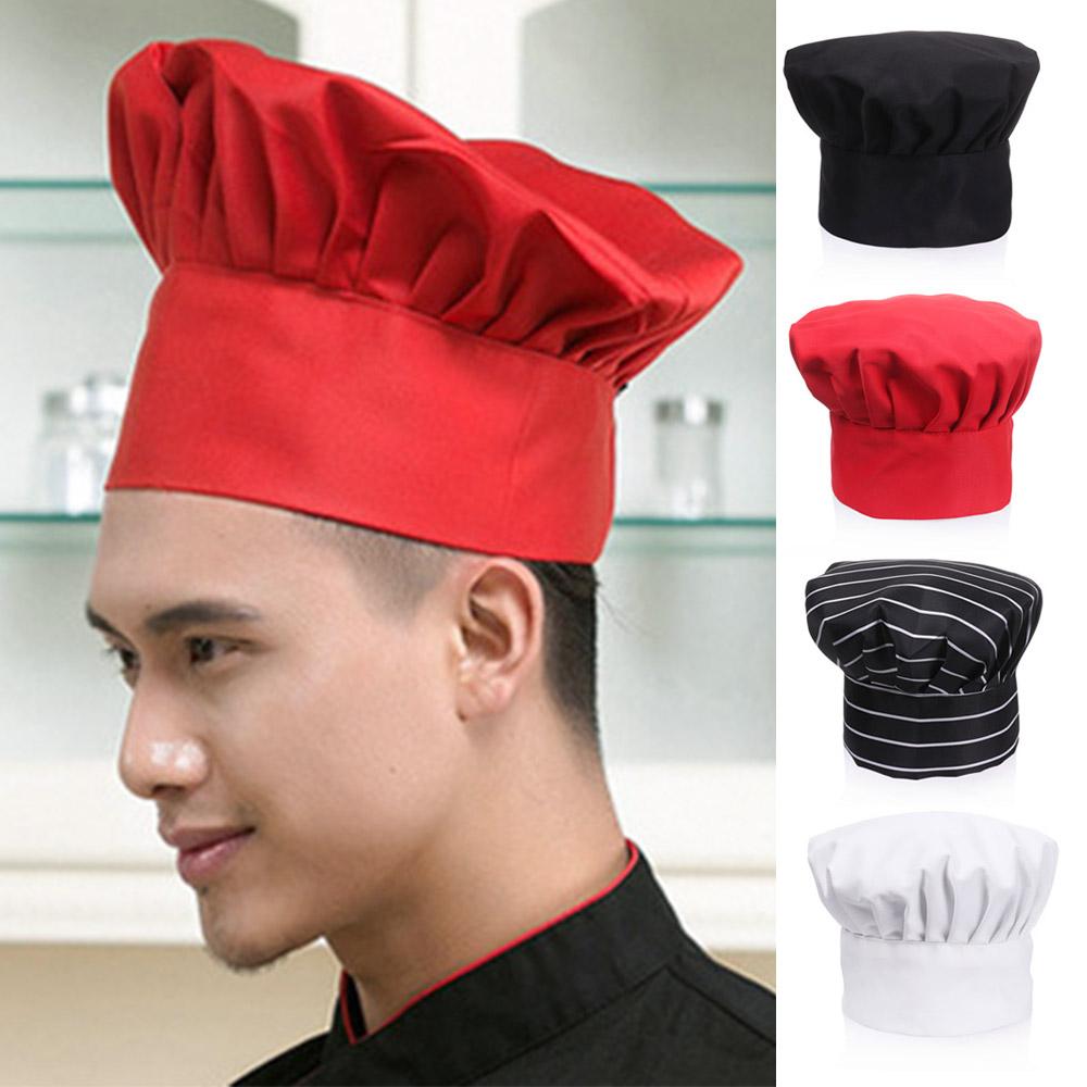 Restaurant Kitchen Cooking Working Cap Uniform Hat Chef Hat Adjustable