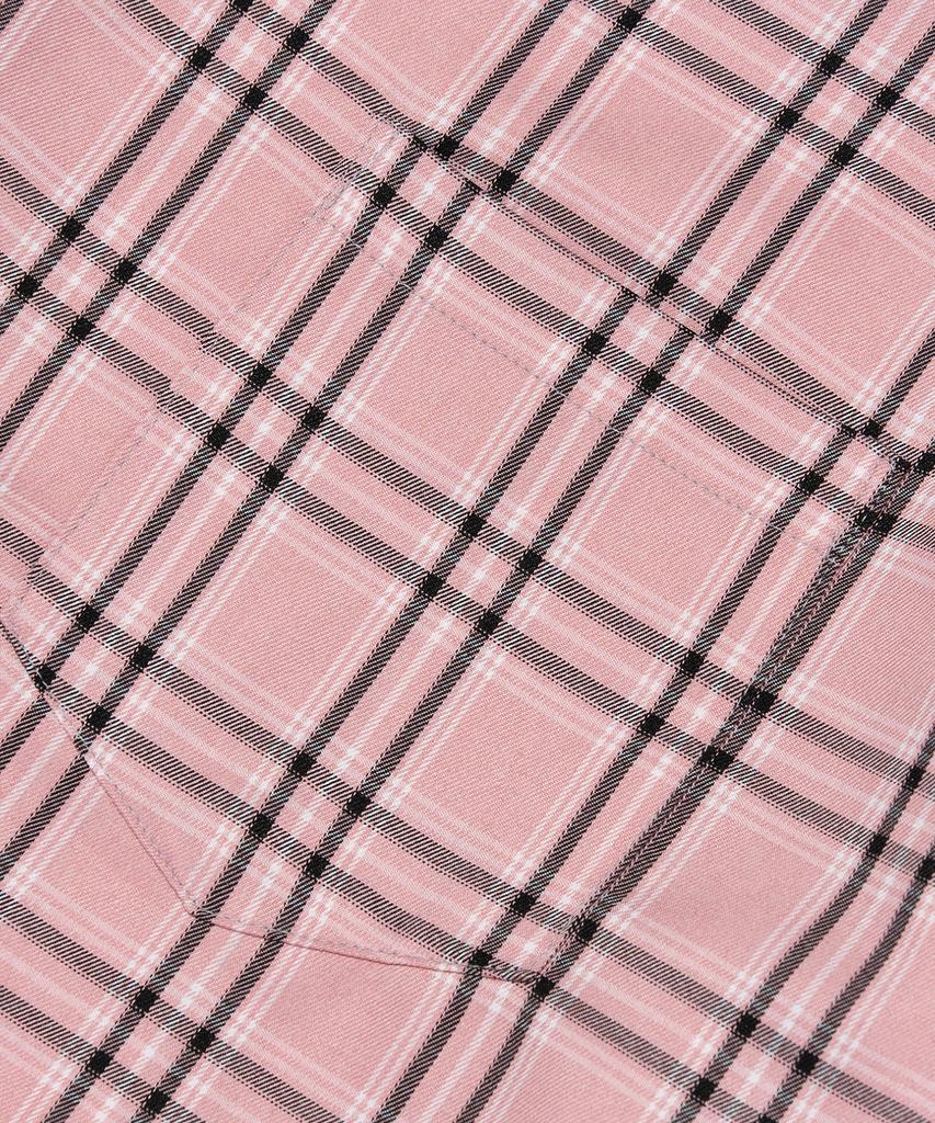 OTHERFITS Flex Over Check Shirt (Pink)
