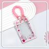 Card Holder Star Sliding Cover Transparent Portable ID Protector Photocard Collectible Photo Sleeve For Daily Use