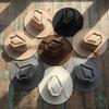Sunproof Wide Brim Hat Wide Brim Panama Hat Classical Fedora Hat