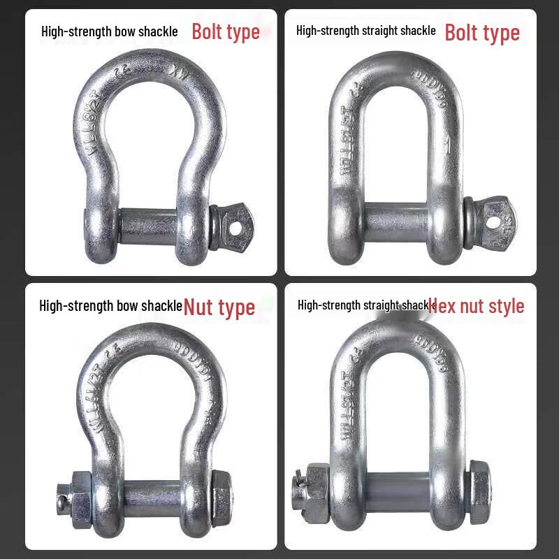 Jundingying Heavy-Duty 17-Ton Bow Shackle
