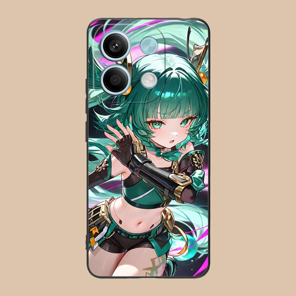 Zenless Zone Zero QingYi Phone Case for Xiaomi 15 14 13 12 Mi 11 T Ultra Lite Pro S X 5G Colorful Printing Cover Cover Pretty